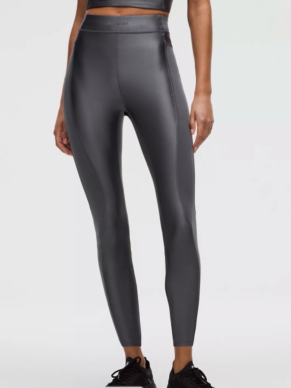 Lululemon Satin Shine Panelled Tight 25" *Wordmark